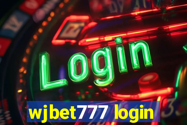 wjbet777 login